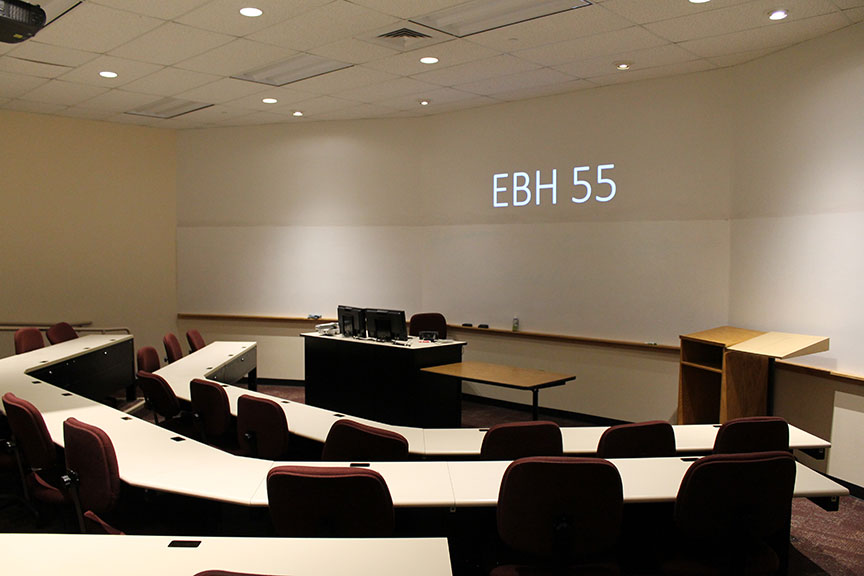 EBH 55 classroom view