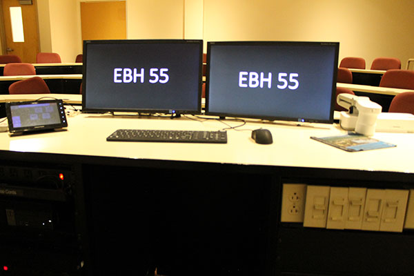 EBH 55 AV equipment view
