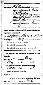 Application for Citizenship