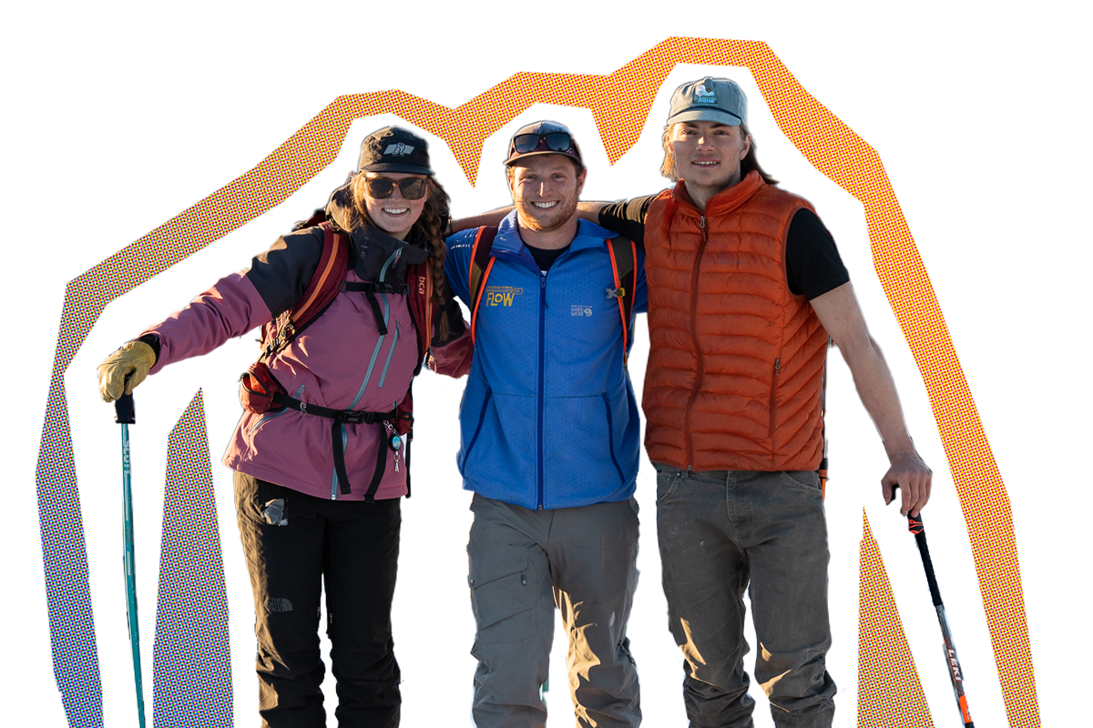 Students skiing at Purgatory Resort.