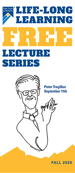 Life Long Learning, Fall 2025 featuring Peter Tregillus on September 11.