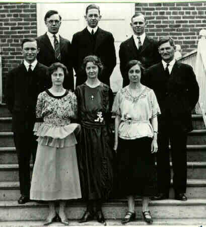 high school faculty 1922