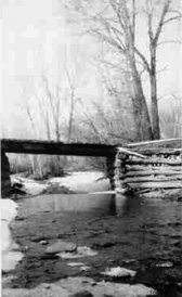 soldiers bridge over river