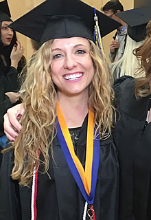 Christine Roubidoux, TRIO program graduate
