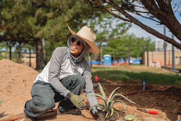 Students’ vision for an Indigenous Garden takes root at Fort Lewis College