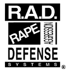 RAD Rape Defense logo