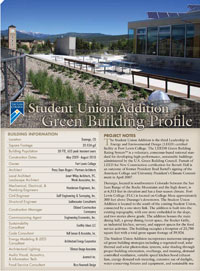 FLC Student Union Green Building Profile