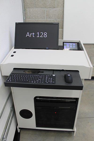 Art 128 workstation and AV controls